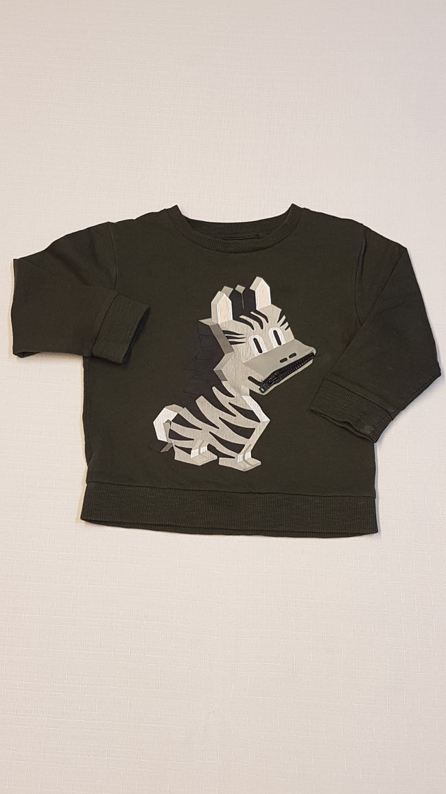 NEXT ROBOTKUTYÁS KISFIÚ PULÓVER 86 Hover Image