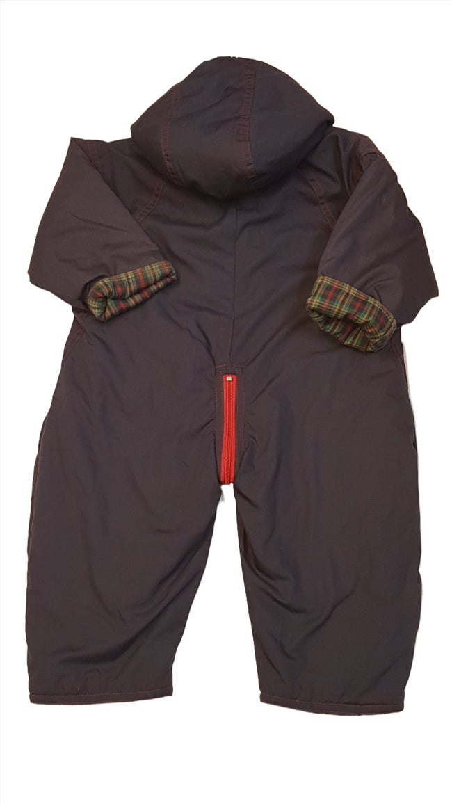 ADAMS SÖTÉTKÉK,KISFIÚ ÁTMENETI OVERÁL,LEGOMBOLHATÓ KAPUCNI RÉSSZEL 74 Main Image