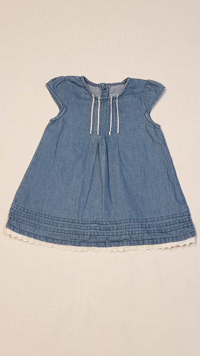 GEORGE PUHA FARMERHATÁSÚ,CSINI KISLÁNY RUHA 68-74 Hover Image