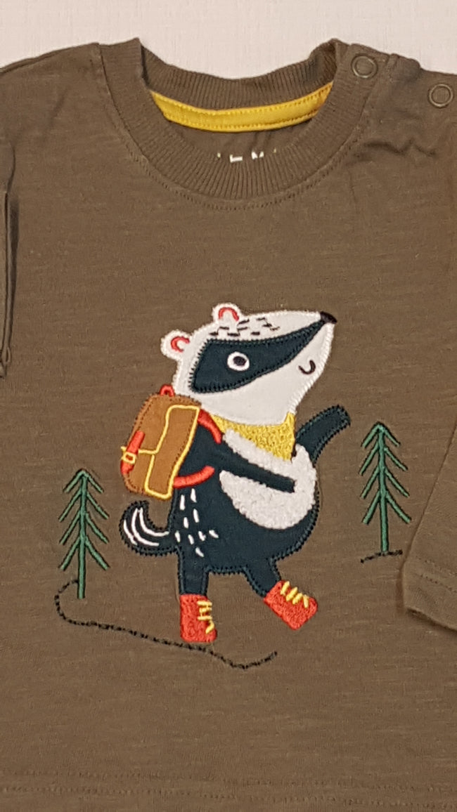 NUTMEG ARANYOS,ÁLLATKÁS UNISEX FELSŐ 74 Main Image