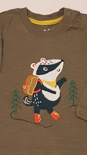 NUTMEG ARANYOS,ÁLLATKÁS UNISEX FELSŐ 74