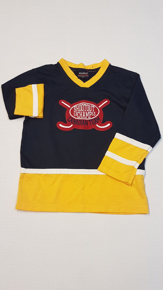 WOODLAND TRENDI KISFIÚ SPORT PULÓVER 116-122 Hover Image