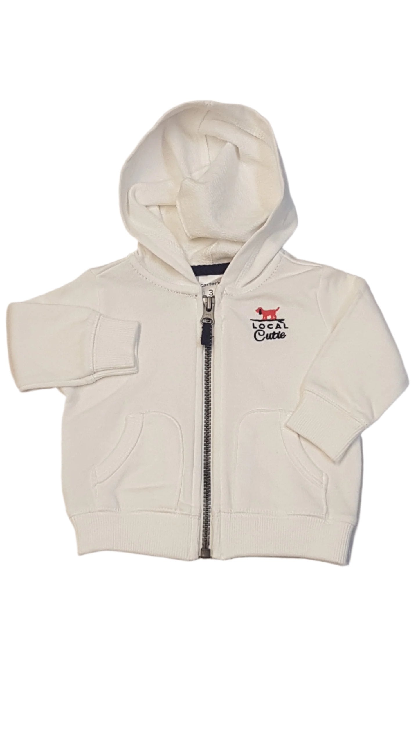 CARTE'S KAPUCNIS,CIPZÁROS KISLÁNY PULÓVER 62