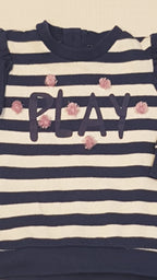 F&F PLAY FELIRATÚ KISLÁNY PULÓVER 56