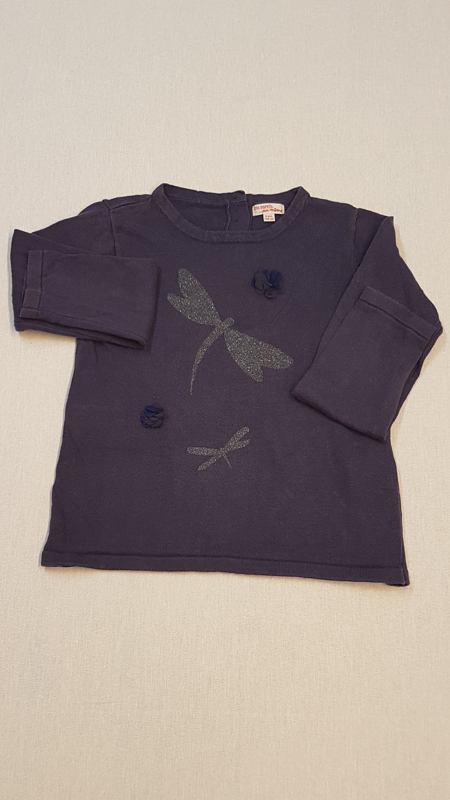 DU PARIEL DESIGNER KISLÁNY PULÓVER 128