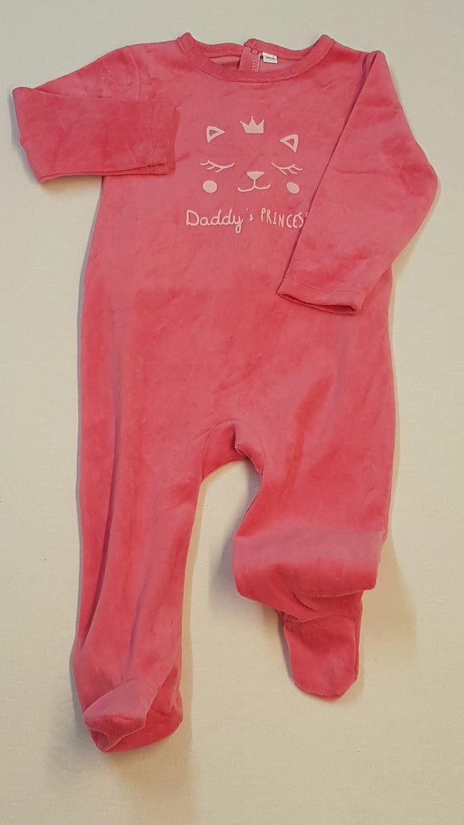 DADDY'S PRINCESS FELIRATÚ KISLÁNY,PLÜSS RUGI 80 Hover Image