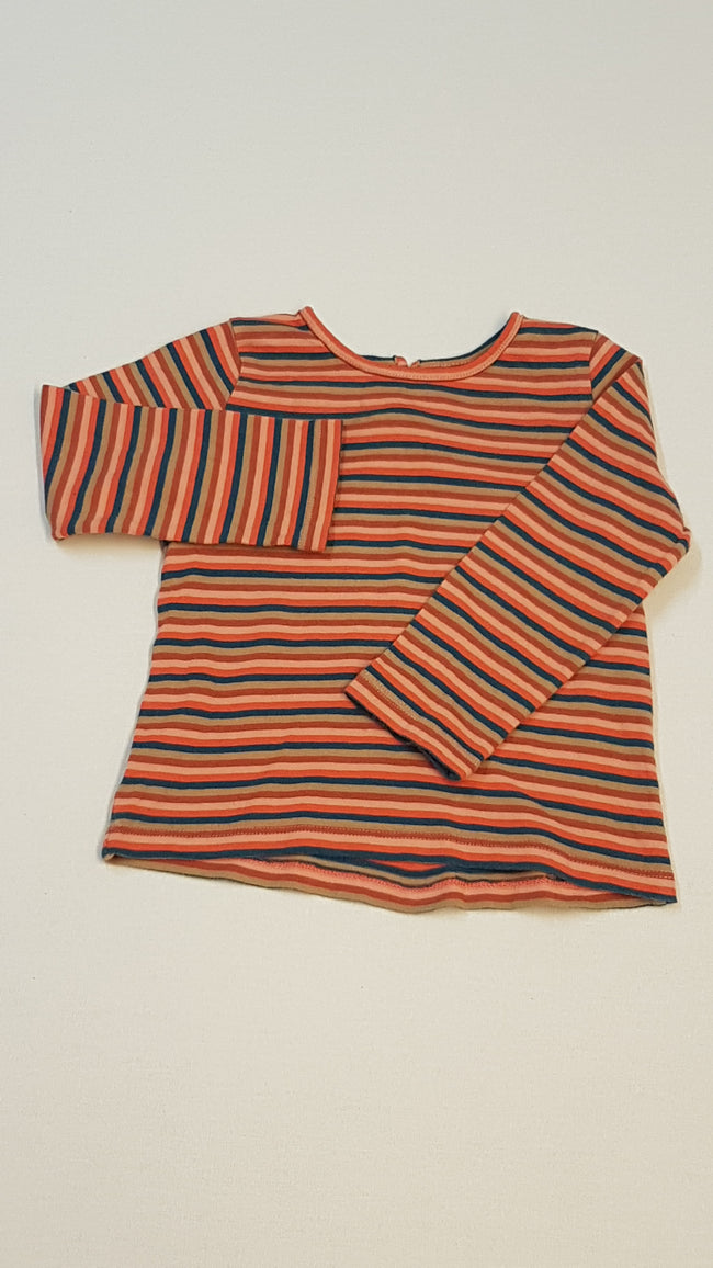 NEXT VÉKONY,SZÍNES CSÍKOS,MINŐSÉGI KISLÁNY FELSŐ 92 Hover Image