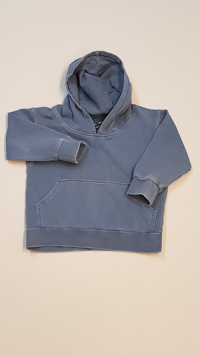 NEXT VILÁGOSKÉK,KOPTATOTT KAPUCNIS KISFIÚ PULÓVER 86 Hover Image