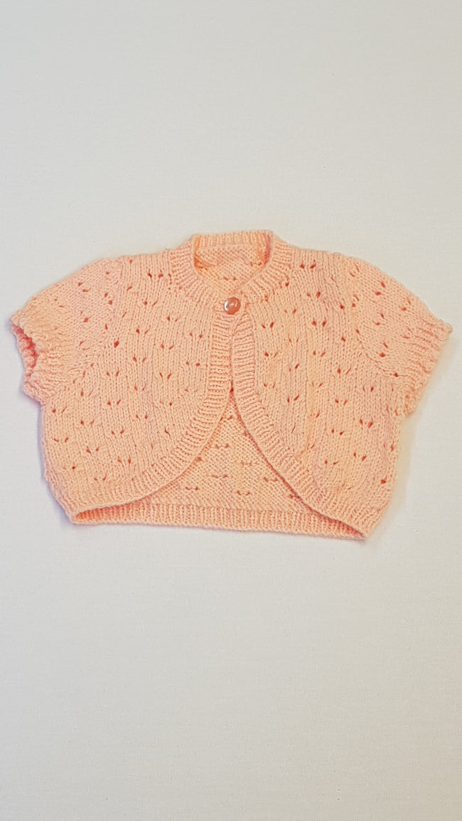 ÚJ KÖTÖTT KISLÁNY DIVAT BOLERÓ 74 Hover Image