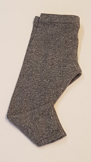 F&F KIDS EZÜSTSZÁLAS SZÜRKE KISLÁNY LEGGINGS 80