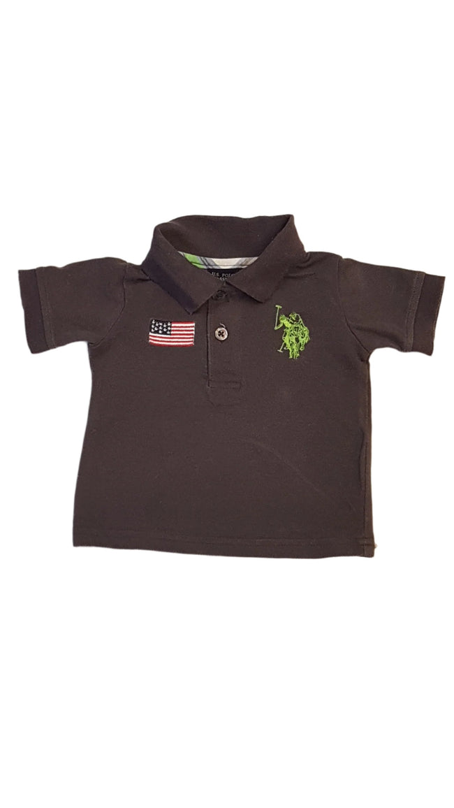 U.S. POLO EXTRAMINŐSÉGŰ,GOMBOS,GALLÉROS KISFIÚ FELSŐ 68 Hover Image