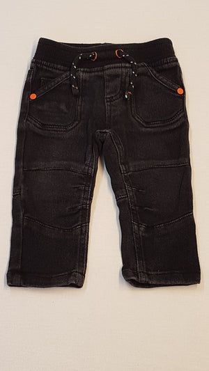 DENIM CO. FEKETE,VAGÁNY KISFIÚ FARMER NADRÁG 74
