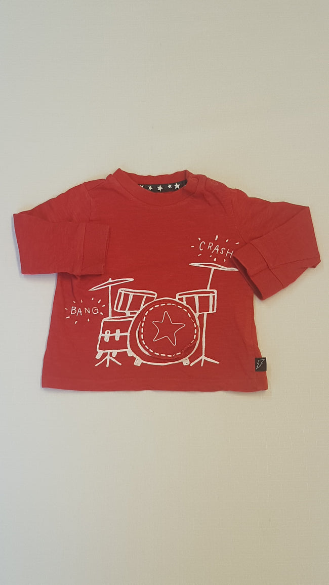 F&F KIDS VAGÁNY DOB FELSZERELÉSES,3D-S KISFIÚ FELSŐ 68 Hover Image