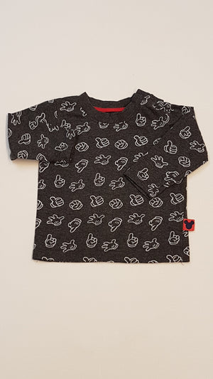 PRIMARK DISNEY VAGÁNY FIGURÁS KISFIÚ FELSŐ 74