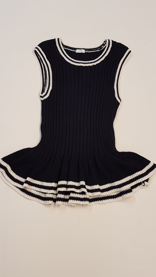 NEXT TRENDI,VASTAG KÖTÉSŰ,FODROS ALJÚ KISLÁNY MELLÉNY 152 Hover Image