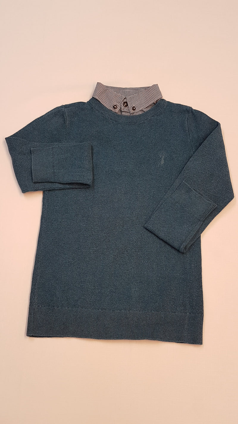 NEXT ELEGÁNS  KISFIÚ PULÓVER 140-164