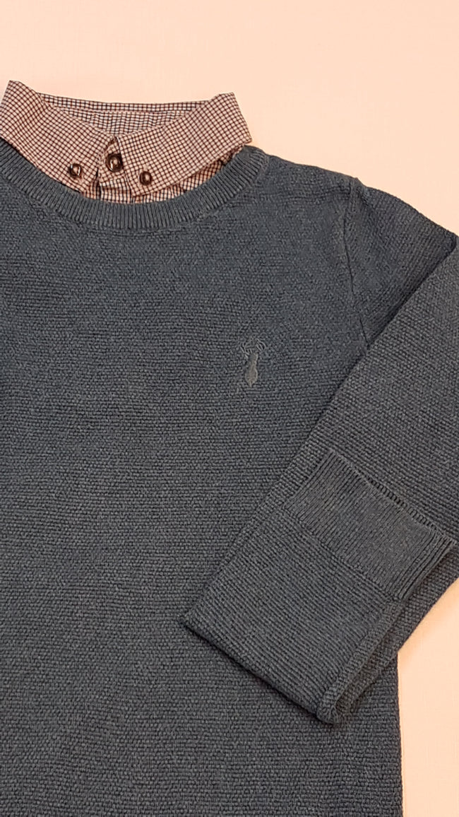 NEXT ELEGÁNS  KISFIÚ PULÓVER 140-164 Main Image