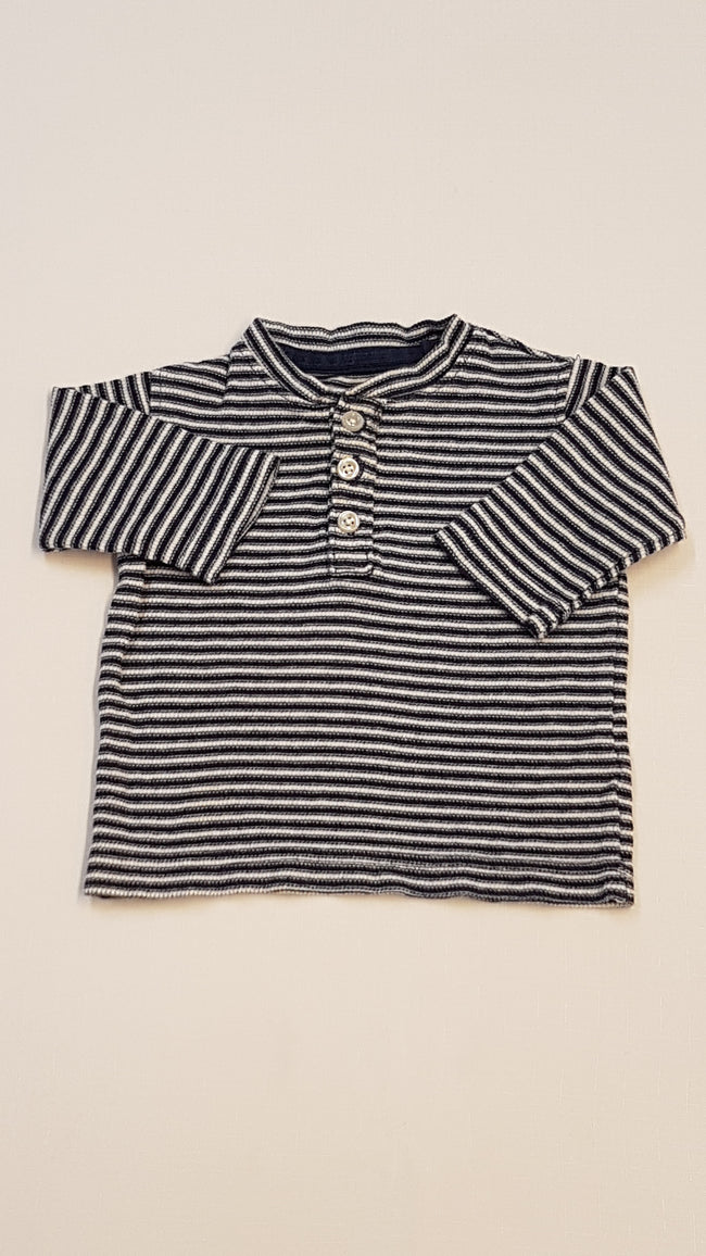 NEXT CSÍKOS,GOMBOS KISFIÚ PULÓVER 68 Hover Image