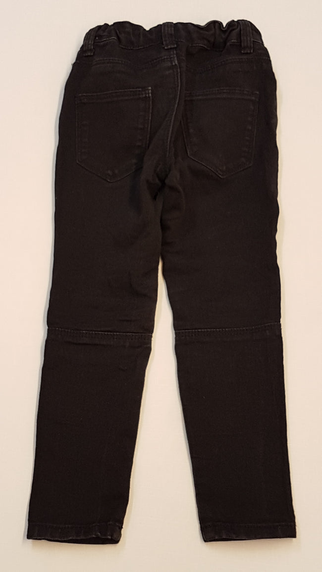 DENIM CO. SKINNY,SZTRECSI,FEKETE,KOPTATOTT KISLÁNY FARMERNADRÁG,ÁLLÍTHATÓ GUMIS DERÉKRÉSSZEL 104 Main Image