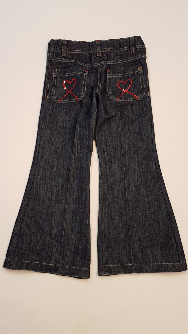 NEXT FLITTERES,TRAPÉZ ALJÚ,VAGÁNY KISLÁNY FARMERNADRÁG,ÁLLÍTHATÓ GUMIS DERÉKRÉSSZEL 122 Main Image