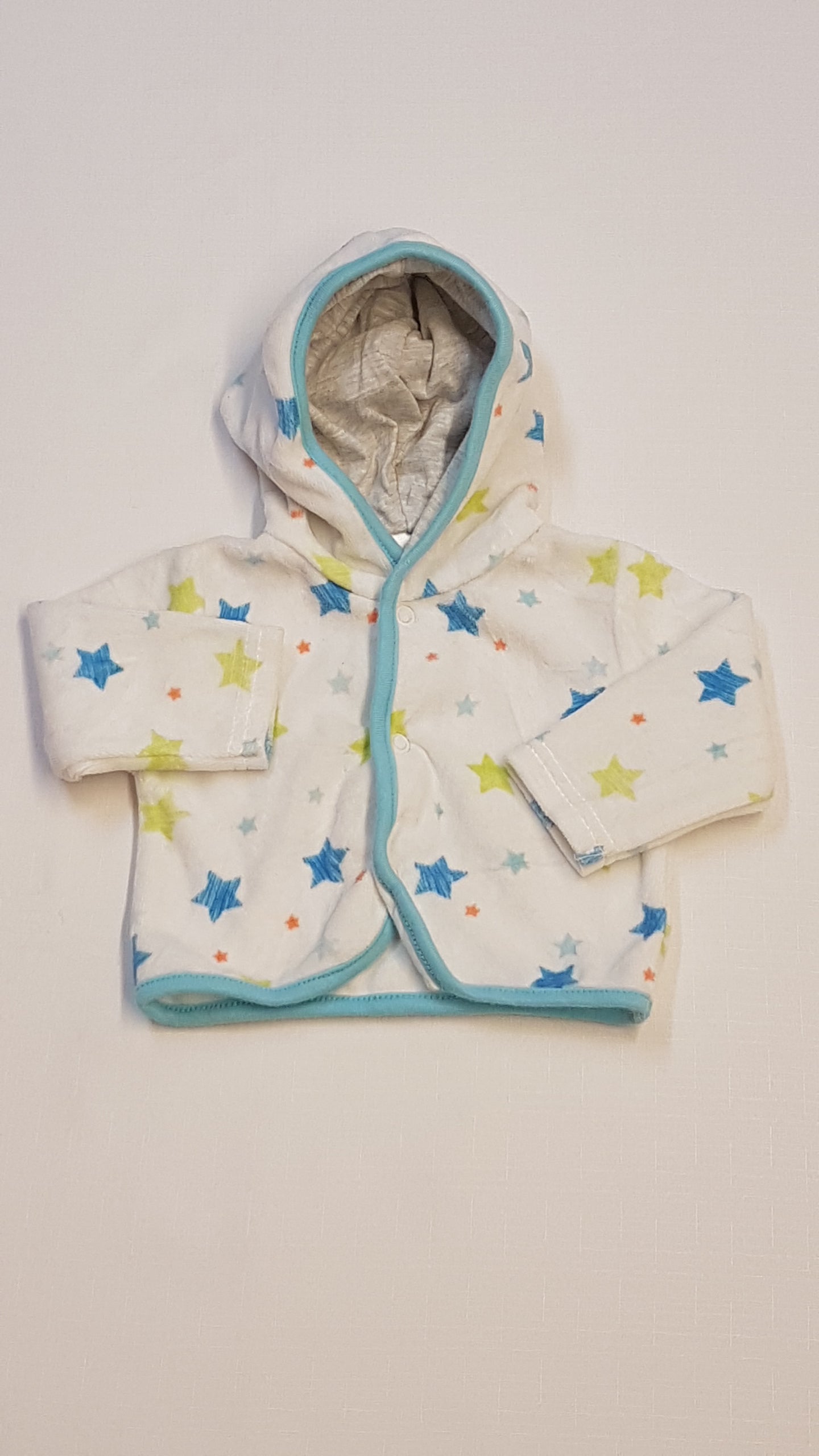 ÚJ BABY CLUB CSILLAGMINTÁS, PUHA, PATENTOS KISFIÚ PULÓVER 56