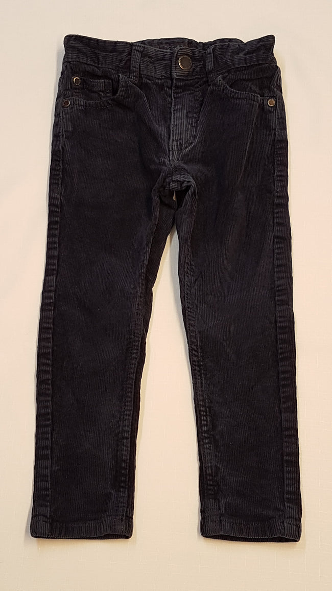 NEXT SÖTÉTKÉK,MIKRÓBÁRSONY KISFIÚ NADRÁG,ÁLLÍTHATÓ GUMIS DERÉKRÉSSZEL 98 Hover Image