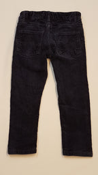 NEXT SÖTÉTKÉK,MIKRÓBÁRSONY KISFIÚ NADRÁG,ÁLLÍTHATÓ GUMIS DERÉKRÉSSZEL 98