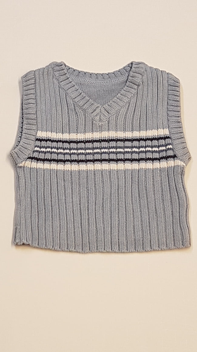 M&S KÖTÖTT KISFIÚ DIVATOS MELLÉNY 56-62 Hover Image