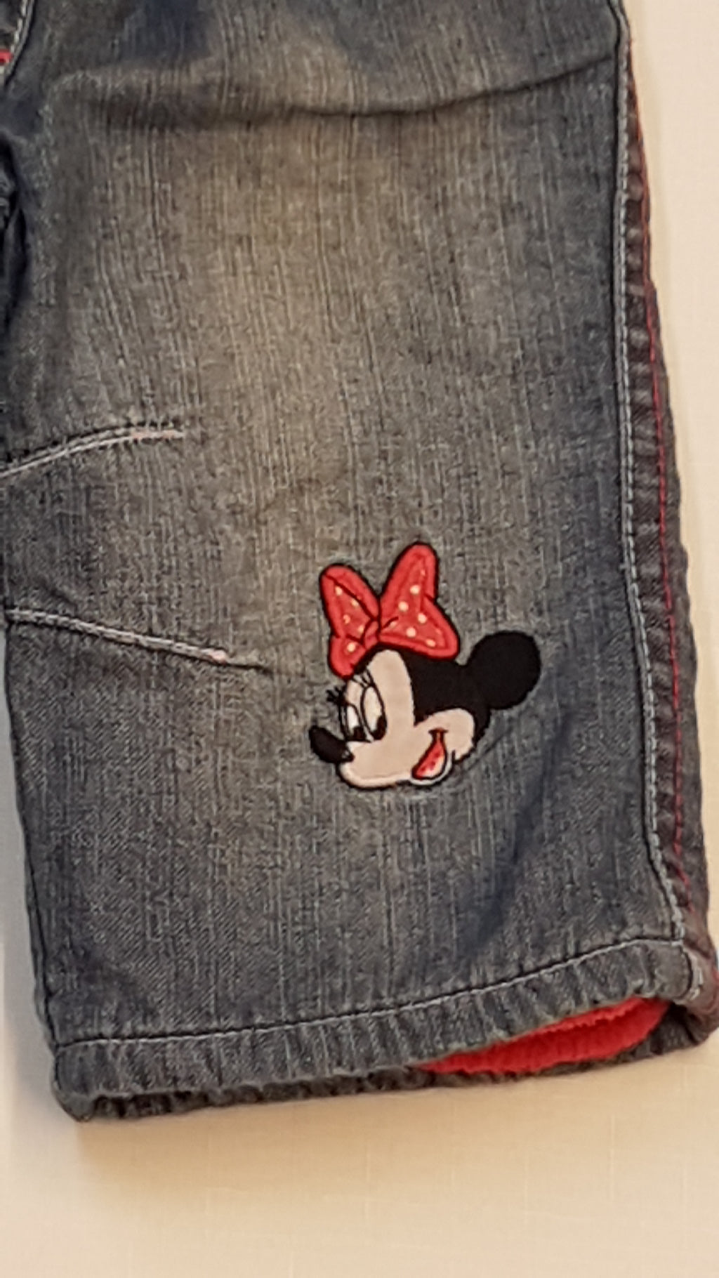 DISNEY BABY MINNIE MOUSE,VASTAG THERMO BÉLÉSES,KOPTATOTT KISLÁNY NADRÁG 56-62