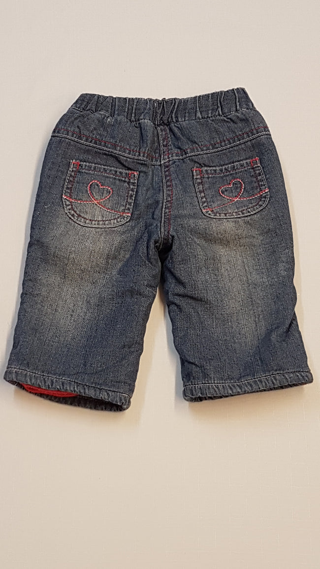 DISNEY BABY MINNIE MOUSE,VASTAG THERMO BÉLÉSES,KOPTATOTT KISLÁNY NADRÁG 56-62 Main Image