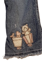 PUMPKIN PATCH EXTRAMINŐSÉGŰ,KOPTATOTT,FIGURÁS,BÉLELT KISLÁNY FARMER NACI 68