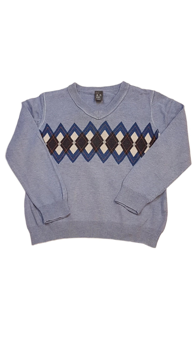 ZARA KIDS ELEGÁNS KISFIÚ PULÓVER 110 Hover Image