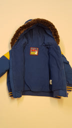 M&S PRÉMES KAPUCNIS,KISFIÚ STEPPELT DZSEKI 74-80