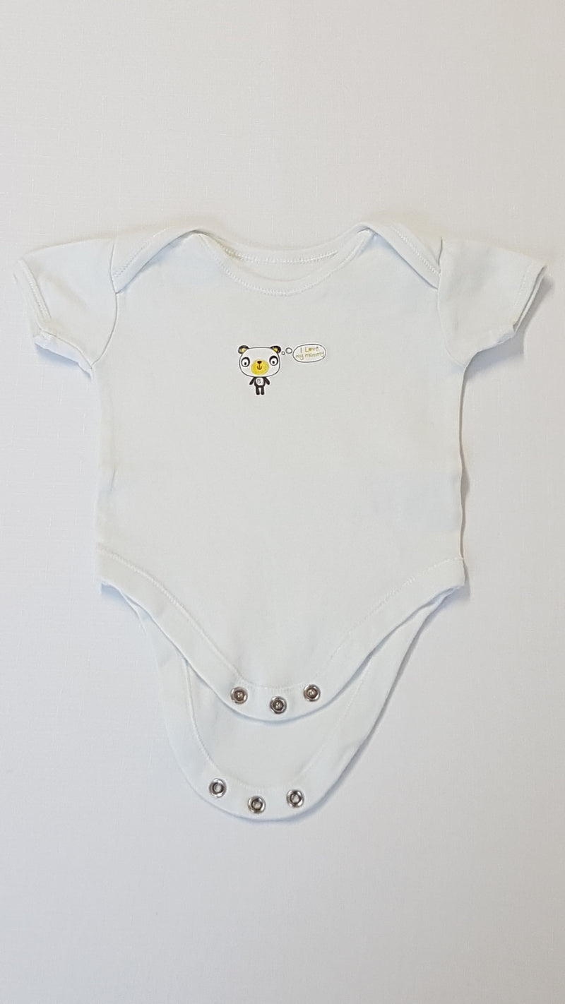 GEORGE  I LOVE MY MUMMY FELIRATÚ UNISEX BODY 56-62