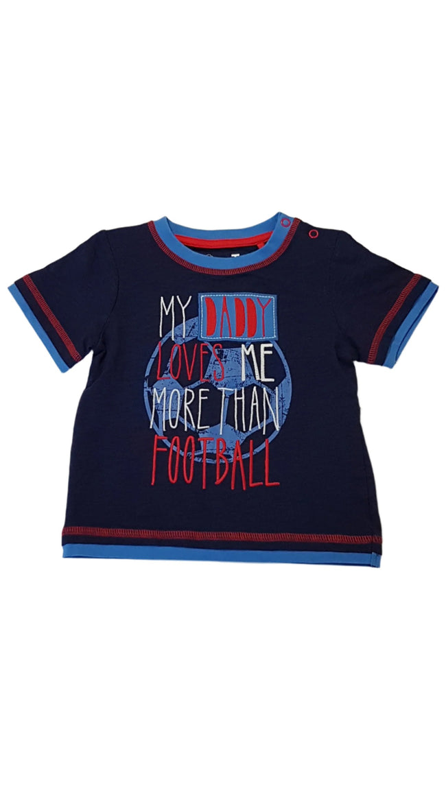 ÚJ TU ARANYOS FELIRATOS KISFIÚ PÓLÓ 74-80 Hover Image