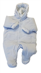 MOTHERCARE EXTRAMINŐSÉGŰ,VILÁGOS KÉK KISFIÚ OVERÁL 50