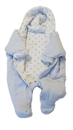 MOTHERCARE EXTRAMINŐSÉGŰ,VILÁGOS KÉK KISFIÚ OVERÁL 50