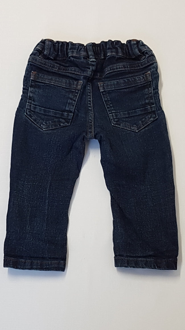 NEXT KOPTATOTT KISFIÚ FARMERNADRÁG,ÁLLÍTHATÓ GUMIS DERÉKRÉSSZEL 74 Main Image