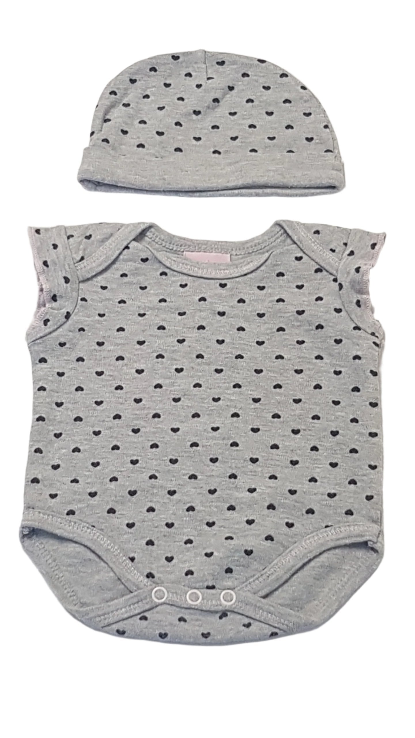 BEBE BONITO APRÓ SZÍVECSKÉS KISLÁNY BODY SZETT 56-62