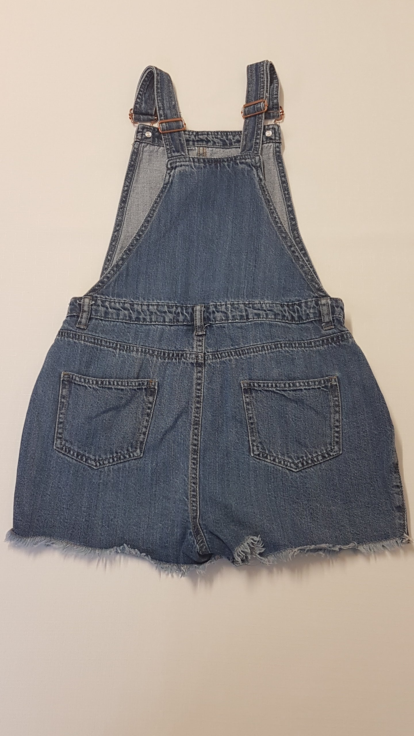 DENIM CO. KOPTATOTT,KANTÁROS KISLÁNY RÖVID FARMERNACI 158