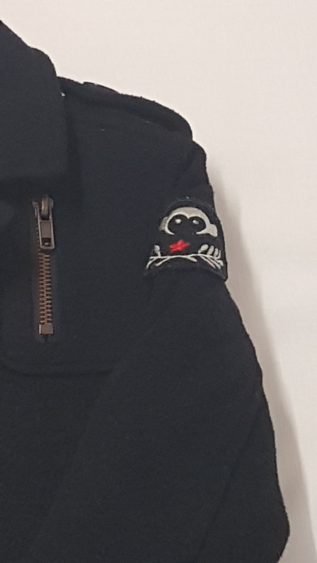 APPAMAN FINE TAILORING FEKETE,ELEGÁNS,MELEG KISFIÚ SZÖVETKABÁT 92-98