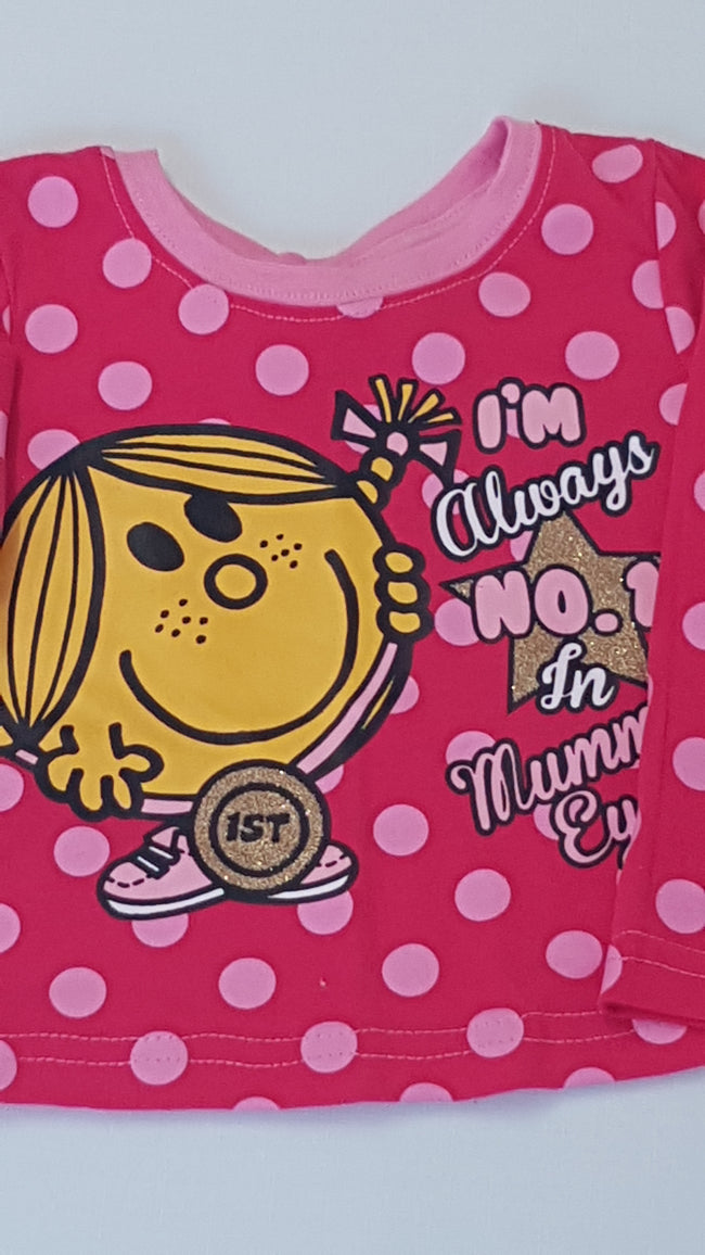 MR. MEN LITTLE MISS VIDÁM FIGURÁS KISLÁNY FELSŐ 80 Main Image