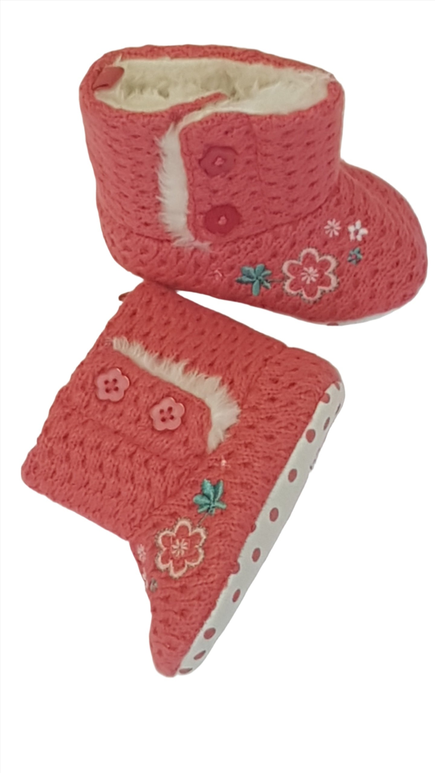 CÍMKÉS DEBENHAMS KÖTÖTT,BUNDÁS BABY DIVATCSIZMA