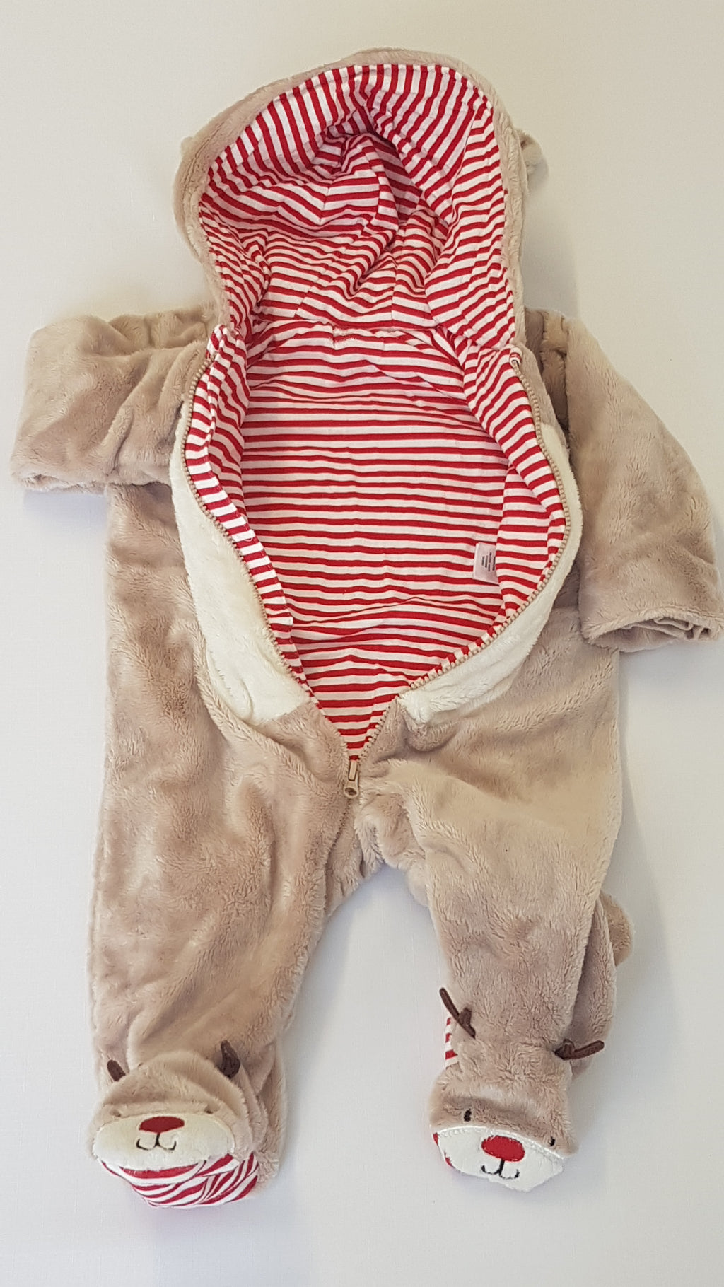 PRIMARK UNISEX ARANYOS,RUDOLFOS,BÉLELT OVERÁL 68