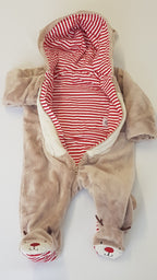 PRIMARK UNISEX ARANYOS,RUDOLFOS,BÉLELT OVERÁL 68