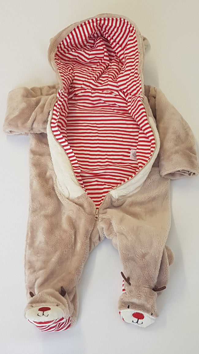 PRIMARK UNISEX ARANYOS,RUDOLFOS,BÉLELT OVERÁL 68 Main Image