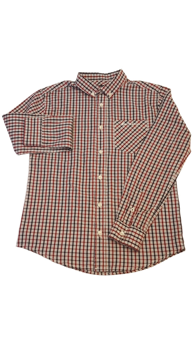 BEN SHERMAN APRÓ KOCKÁS,MINŐSÉGI KISFIÚ ING 140-146 Hover Image