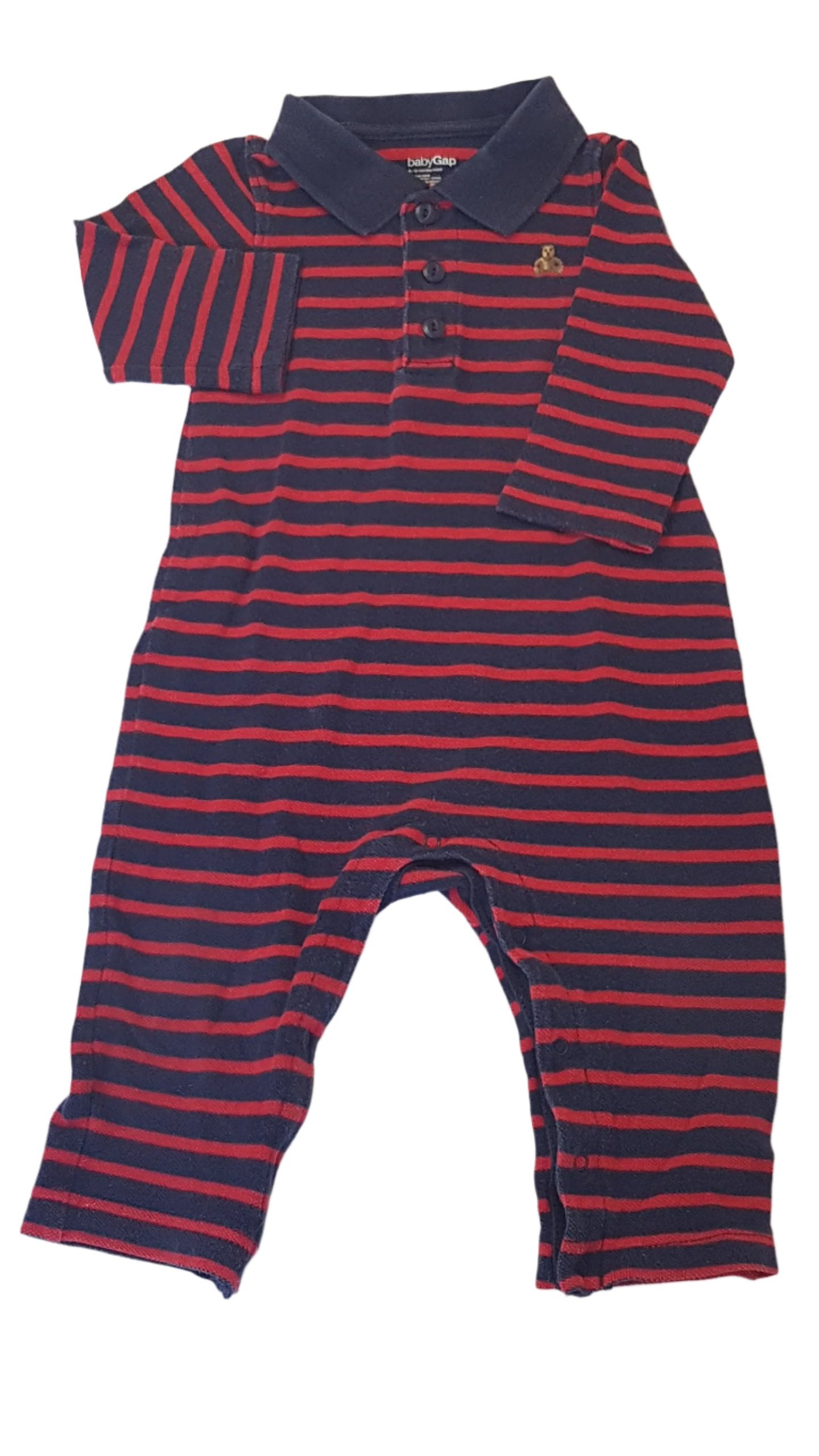 BABY GAP GOMBOS,GALLÉROS KISFIÚ KEZES-LÁBAS 74