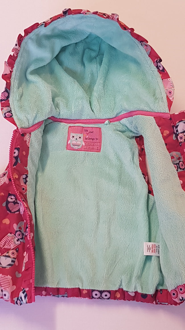 TU KIDS BAGLYOS,KAPUCNIS KISLÁNY PUFI MELLÉNY,THERMO BÉLÉSSEL 68-74 Main Image