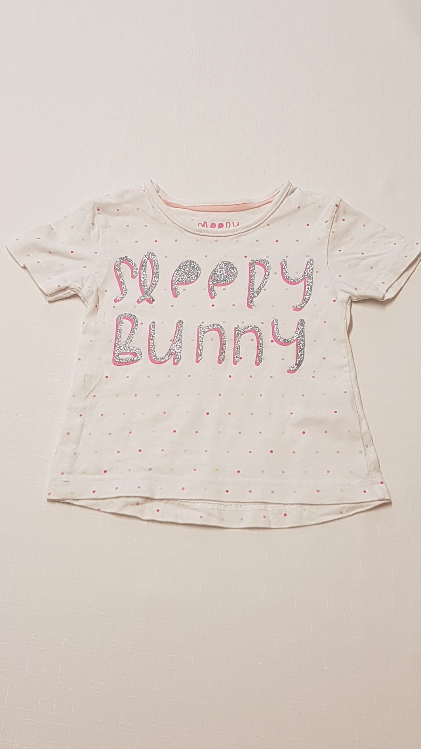 MATALAN SLEEPY BUNNY FELIRATÚ KISLÁNY PIZSI FELSŐ 86-92